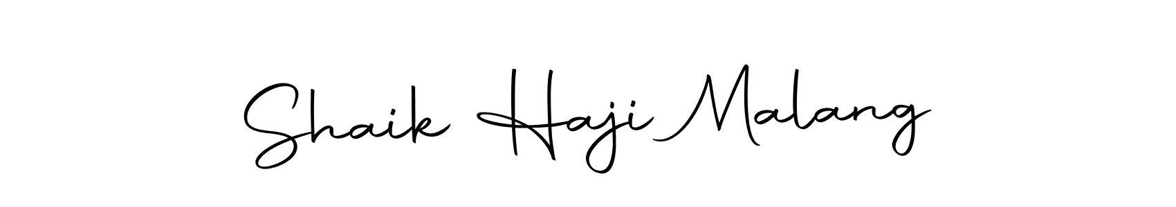 Autography-DOLnW is a professional signature style that is perfect for those who want to add a touch of class to their signature. It is also a great choice for those who want to make their signature more unique. Get Shaik Haji Malang name to fancy signature for free. Shaik Haji Malang signature style 10 images and pictures png