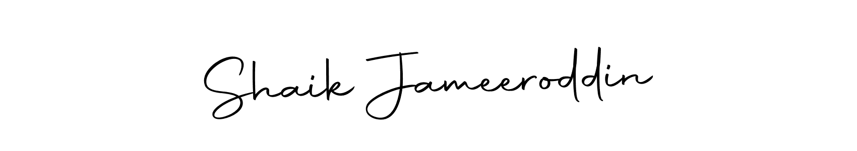 You should practise on your own different ways (Autography-DOLnW) to write your name (Shaik Jameeroddin) in signature. don't let someone else do it for you. Shaik Jameeroddin signature style 10 images and pictures png