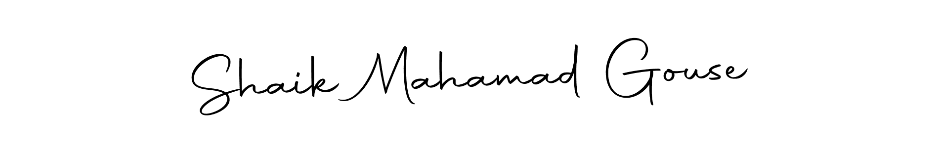 Also You can easily find your signature by using the search form. We will create Shaik Mahamad Gouse name handwritten signature images for you free of cost using Autography-DOLnW sign style. Shaik Mahamad Gouse signature style 10 images and pictures png