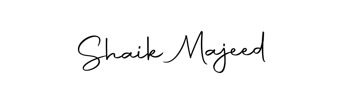 How to make Shaik Majeed signature? Autography-DOLnW is a professional autograph style. Create handwritten signature for Shaik Majeed name. Shaik Majeed signature style 10 images and pictures png