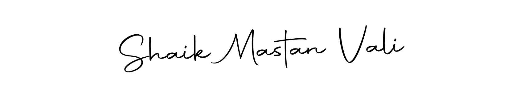 How to make Shaik Mastan Vali name signature. Use Autography-DOLnW style for creating short signs online. This is the latest handwritten sign. Shaik Mastan Vali signature style 10 images and pictures png