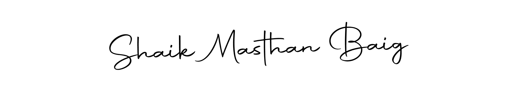 The best way (Autography-DOLnW) to make a short signature is to pick only two or three words in your name. The name Shaik Masthan Baig include a total of six letters. For converting this name. Shaik Masthan Baig signature style 10 images and pictures png