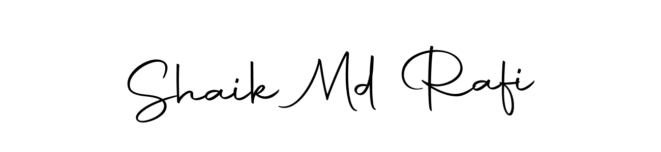 Use a signature maker to create a handwritten signature online. With this signature software, you can design (Autography-DOLnW) your own signature for name Shaik Md Rafi. Shaik Md Rafi signature style 10 images and pictures png
