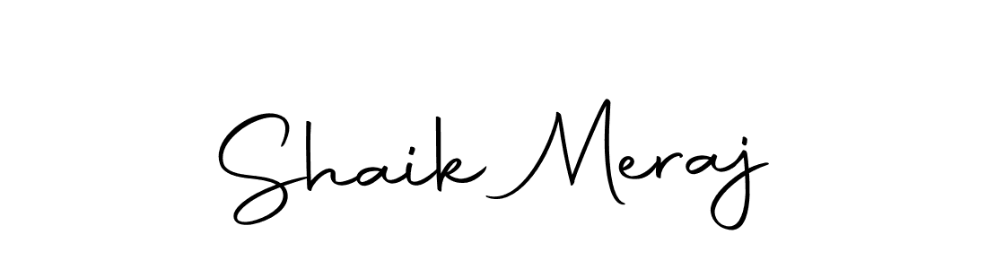 if you are searching for the best signature style for your name Shaik Meraj. so please give up your signature search. here we have designed multiple signature styles  using Autography-DOLnW. Shaik Meraj signature style 10 images and pictures png