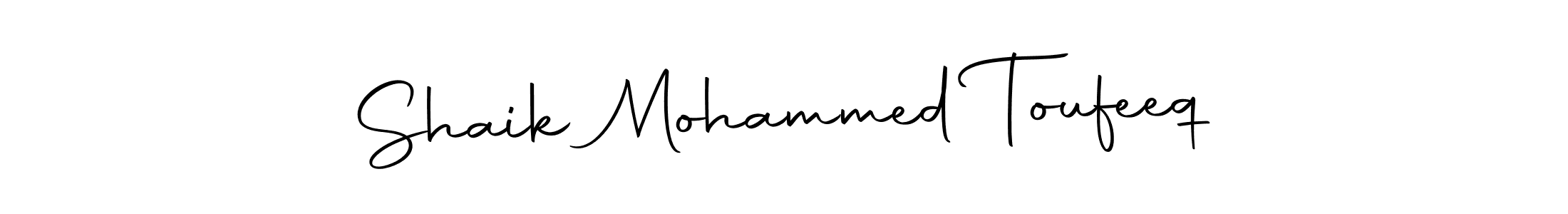 Also You can easily find your signature by using the search form. We will create Shaik Mohammed Toufeeq name handwritten signature images for you free of cost using Autography-DOLnW sign style. Shaik Mohammed Toufeeq signature style 10 images and pictures png