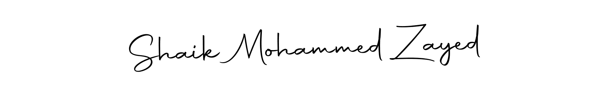 Also You can easily find your signature by using the search form. We will create Shaik Mohammed Zayed name handwritten signature images for you free of cost using Autography-DOLnW sign style. Shaik Mohammed Zayed signature style 10 images and pictures png