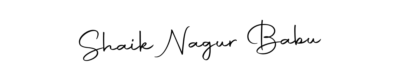 You should practise on your own different ways (Autography-DOLnW) to write your name (Shaik Nagur Babu) in signature. don't let someone else do it for you. Shaik Nagur Babu signature style 10 images and pictures png
