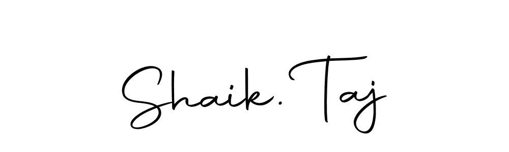 Use a signature maker to create a handwritten signature online. With this signature software, you can design (Autography-DOLnW) your own signature for name Shaik. Taj. Shaik. Taj signature style 10 images and pictures png