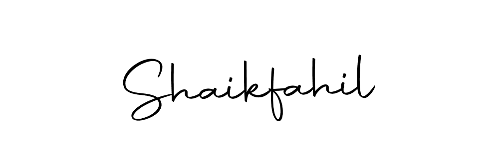 Similarly Autography-DOLnW is the best handwritten signature design. Signature creator online .You can use it as an online autograph creator for name Shaikfahil. Shaikfahil signature style 10 images and pictures png