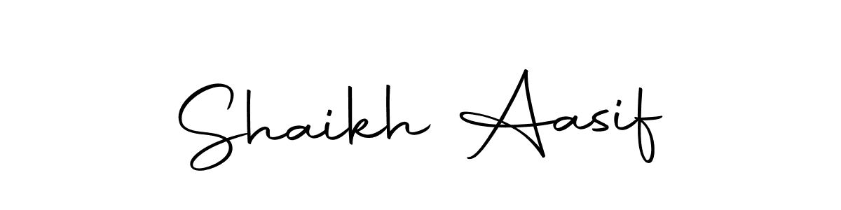 Make a beautiful signature design for name Shaikh Aasif. With this signature (Autography-DOLnW) style, you can create a handwritten signature for free. Shaikh Aasif signature style 10 images and pictures png