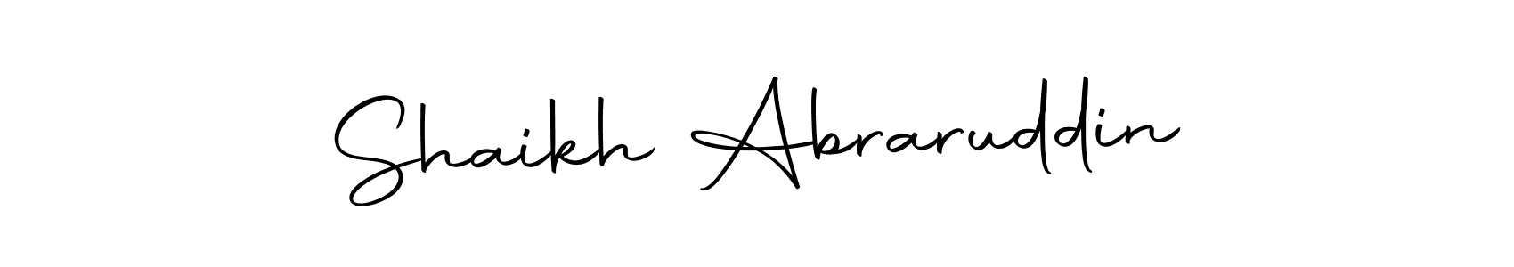 Also we have Shaikh Abraruddin name is the best signature style. Create professional handwritten signature collection using Autography-DOLnW autograph style. Shaikh Abraruddin signature style 10 images and pictures png
