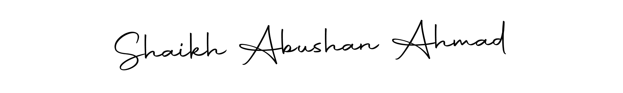 Similarly Autography-DOLnW is the best handwritten signature design. Signature creator online .You can use it as an online autograph creator for name Shaikh Abushan Ahmad. Shaikh Abushan Ahmad signature style 10 images and pictures png