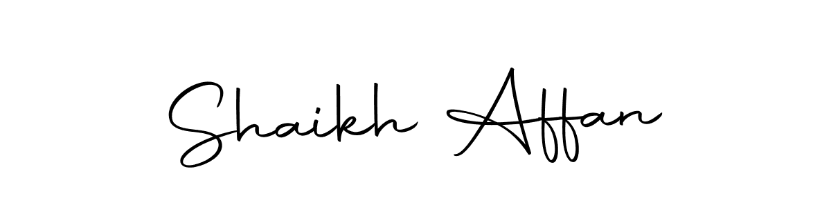 You should practise on your own different ways (Autography-DOLnW) to write your name (Shaikh Affan) in signature. don't let someone else do it for you. Shaikh Affan signature style 10 images and pictures png