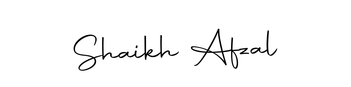 Make a beautiful signature design for name Shaikh Afzal. With this signature (Autography-DOLnW) style, you can create a handwritten signature for free. Shaikh Afzal signature style 10 images and pictures png