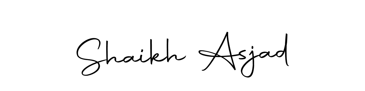 Create a beautiful signature design for name Shaikh Asjad. With this signature (Autography-DOLnW) fonts, you can make a handwritten signature for free. Shaikh Asjad signature style 10 images and pictures png