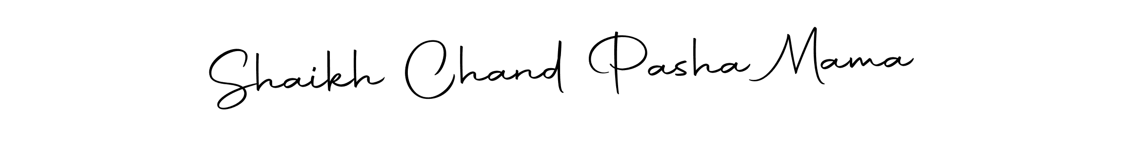 This is the best signature style for the Shaikh Chand Pasha Mama name. Also you like these signature font (Autography-DOLnW). Mix name signature. Shaikh Chand Pasha Mama signature style 10 images and pictures png
