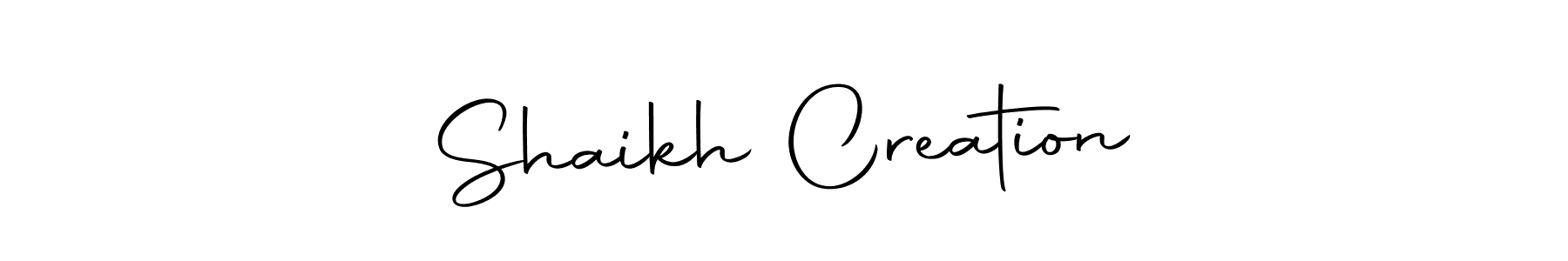 Use a signature maker to create a handwritten signature online. With this signature software, you can design (Autography-DOLnW) your own signature for name Shaikh Creation…. Shaikh Creation… signature style 10 images and pictures png