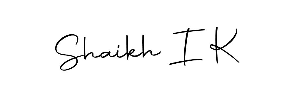 Shaikh I K stylish signature style. Best Handwritten Sign (Autography-DOLnW) for my name. Handwritten Signature Collection Ideas for my name Shaikh I K. Shaikh I K signature style 10 images and pictures png