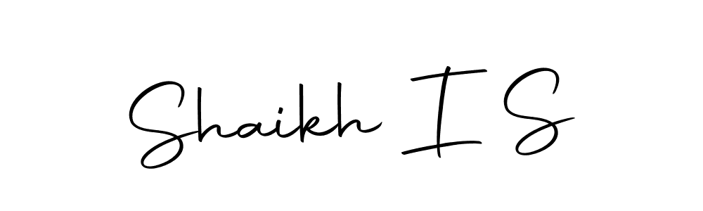 if you are searching for the best signature style for your name Shaikh I S. so please give up your signature search. here we have designed multiple signature styles  using Autography-DOLnW. Shaikh I S signature style 10 images and pictures png