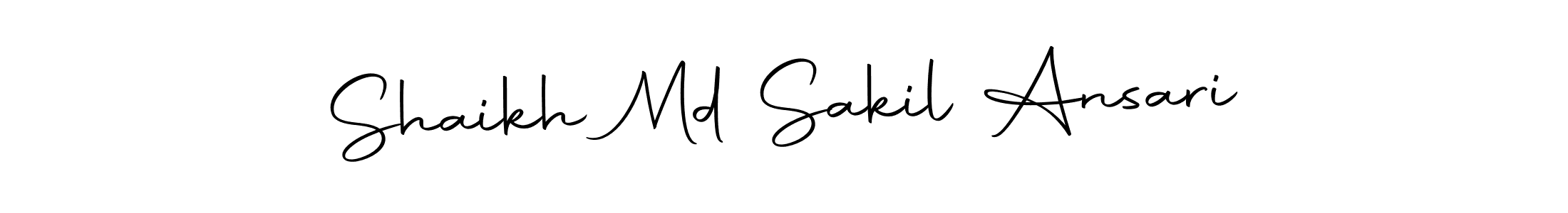 Make a beautiful signature design for name Shaikh Md Sakil Ansari. With this signature (Autography-DOLnW) style, you can create a handwritten signature for free. Shaikh Md Sakil Ansari signature style 10 images and pictures png