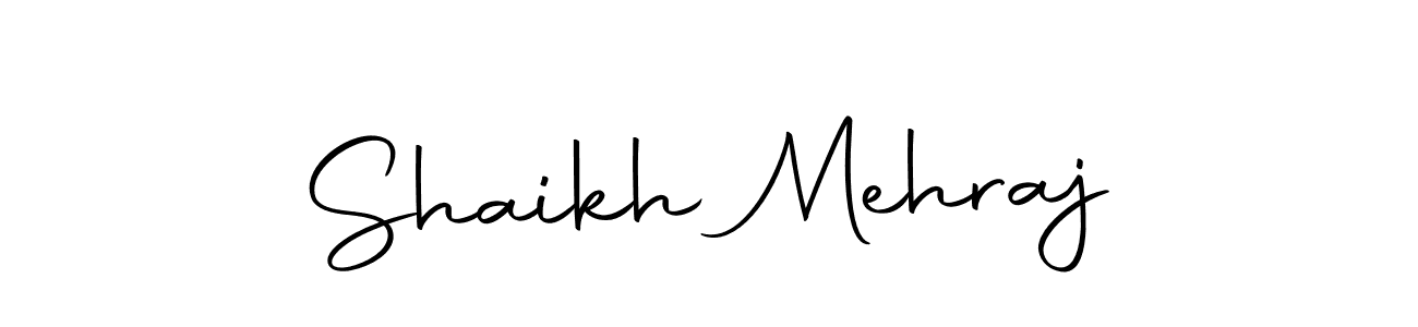 Design your own signature with our free online signature maker. With this signature software, you can create a handwritten (Autography-DOLnW) signature for name Shaikh Mehraj. Shaikh Mehraj signature style 10 images and pictures png