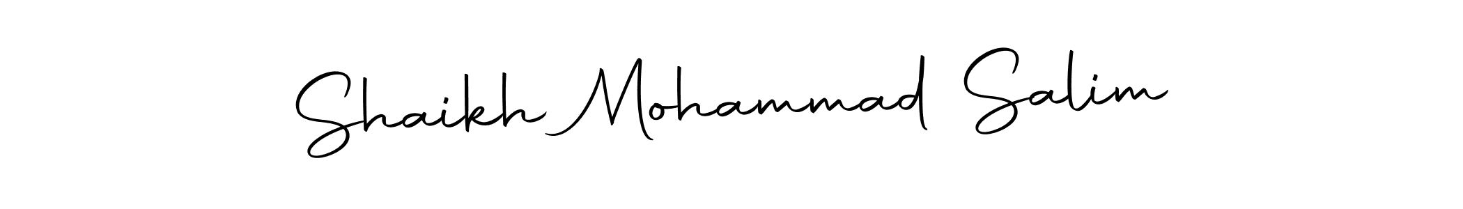 The best way (Autography-DOLnW) to make a short signature is to pick only two or three words in your name. The name Shaikh Mohammad Salim include a total of six letters. For converting this name. Shaikh Mohammad Salim signature style 10 images and pictures png