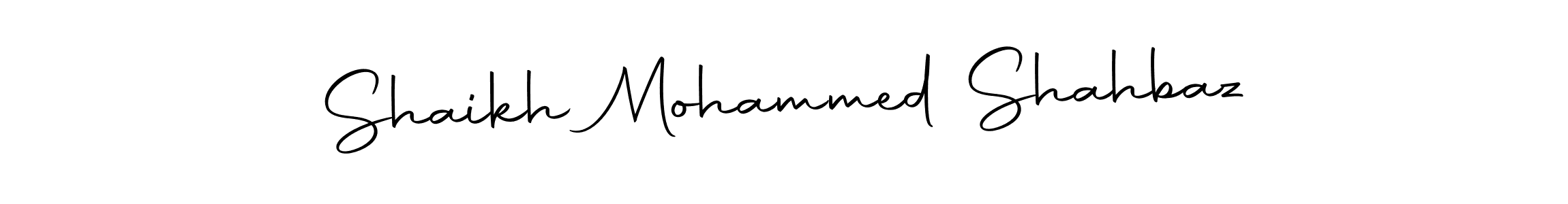 Make a beautiful signature design for name Shaikh Mohammed Shahbaz. Use this online signature maker to create a handwritten signature for free. Shaikh Mohammed Shahbaz signature style 10 images and pictures png