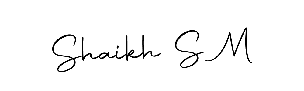 Here are the top 10 professional signature styles for the name Shaikh S M. These are the best autograph styles you can use for your name. Shaikh S M signature style 10 images and pictures png