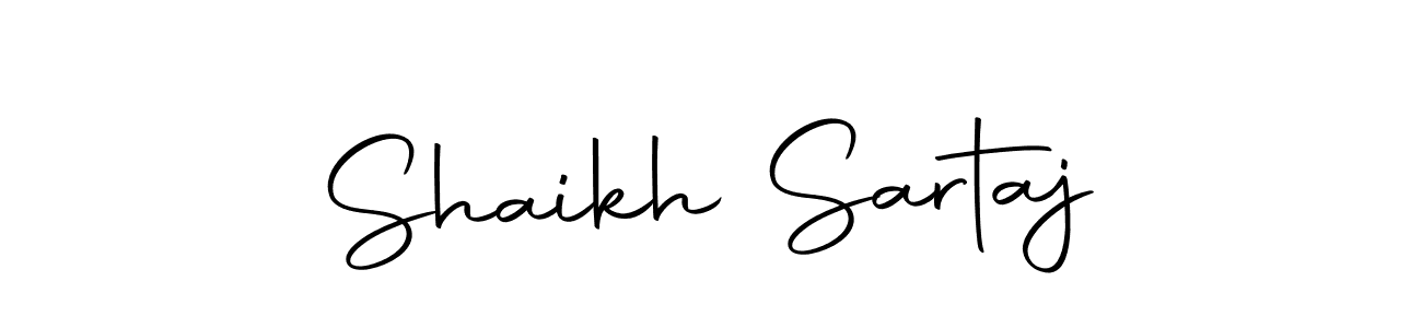 Make a beautiful signature design for name Shaikh Sartaj. With this signature (Autography-DOLnW) style, you can create a handwritten signature for free. Shaikh Sartaj signature style 10 images and pictures png