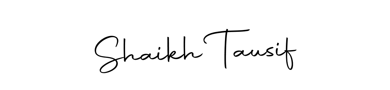 Make a beautiful signature design for name Shaikh Tausif. With this signature (Autography-DOLnW) style, you can create a handwritten signature for free. Shaikh Tausif signature style 10 images and pictures png