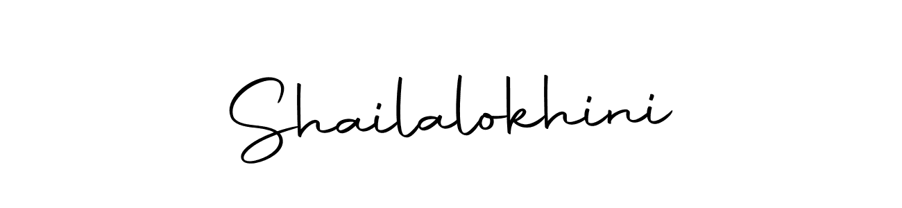 Design your own signature with our free online signature maker. With this signature software, you can create a handwritten (Autography-DOLnW) signature for name Shailalokhini. Shailalokhini signature style 10 images and pictures png