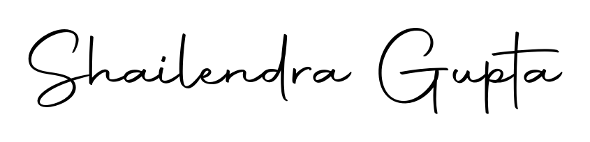 You should practise on your own different ways (Autography-DOLnW) to write your name (Shailendra Gupta) in signature. Don't let someone else do it for you. Shailendra Gupta signature style 10 images and pictures png