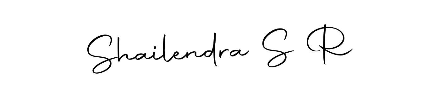 Design your own signature with our free online signature maker. With this signature software, you can create a handwritten (Autography-DOLnW) signature for name Shailendra S R. Shailendra S R signature style 10 images and pictures png