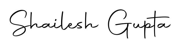 The Autography-DOLnW handwriting style adds charm and authenticity to name Shailesh Gupta. A wonderful choice for personal thank-you notes. Shailesh Gupta signature style 10 images and pictures png
