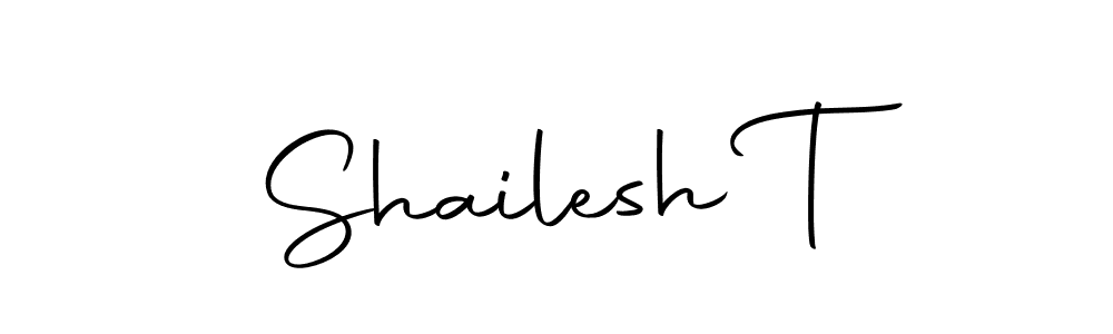 This is the best signature style for the Shailesh T name. Also you like these signature font (Autography-DOLnW). Mix name signature. Shailesh T signature style 10 images and pictures png