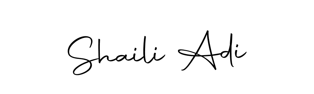 How to Draw Shaili Adi signature style? Autography-DOLnW is a latest design signature styles for name Shaili Adi. Shaili Adi signature style 10 images and pictures png