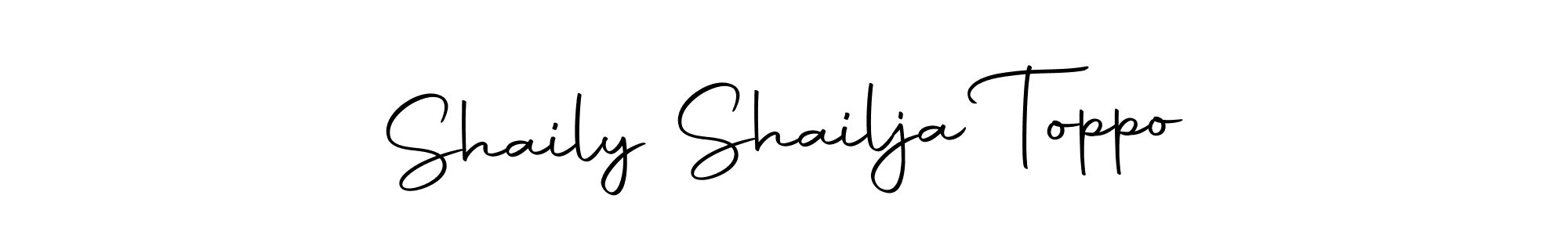This is the best signature style for the Shaily Shailja Toppo name. Also you like these signature font (Autography-DOLnW). Mix name signature. Shaily Shailja Toppo signature style 10 images and pictures png