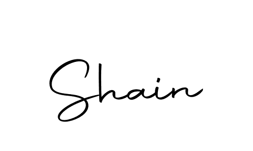 Design your own signature with our free online signature maker. With this signature software, you can create a handwritten (Autography-DOLnW) signature for name Shain. Shain signature style 10 images and pictures png