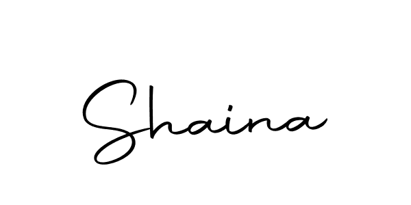 Create a beautiful signature design for name Shaina. With this signature (Autography-DOLnW) fonts, you can make a handwritten signature for free. Shaina signature style 10 images and pictures png