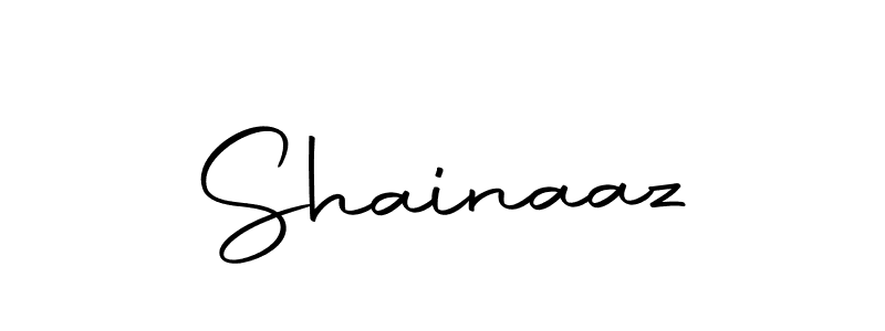 Shainaaz stylish signature style. Best Handwritten Sign (Autography-DOLnW) for my name. Handwritten Signature Collection Ideas for my name Shainaaz. Shainaaz signature style 10 images and pictures png