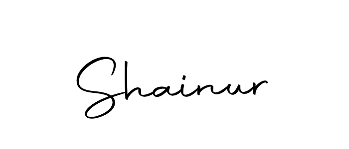 Use a signature maker to create a handwritten signature online. With this signature software, you can design (Autography-DOLnW) your own signature for name Shainur. Shainur signature style 10 images and pictures png