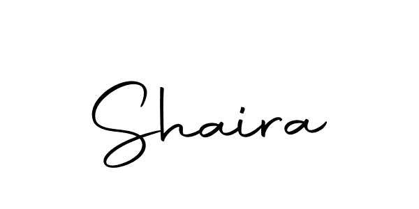 Create a beautiful signature design for name Shaira. With this signature (Autography-DOLnW) fonts, you can make a handwritten signature for free. Shaira signature style 10 images and pictures png