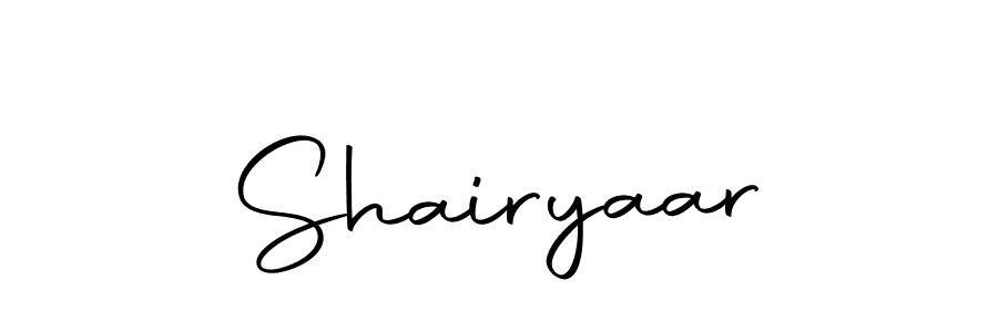 Design your own signature with our free online signature maker. With this signature software, you can create a handwritten (Autography-DOLnW) signature for name Shairyaar. Shairyaar signature style 10 images and pictures png