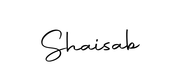 Shaisab stylish signature style. Best Handwritten Sign (Autography-DOLnW) for my name. Handwritten Signature Collection Ideas for my name Shaisab. Shaisab signature style 10 images and pictures png