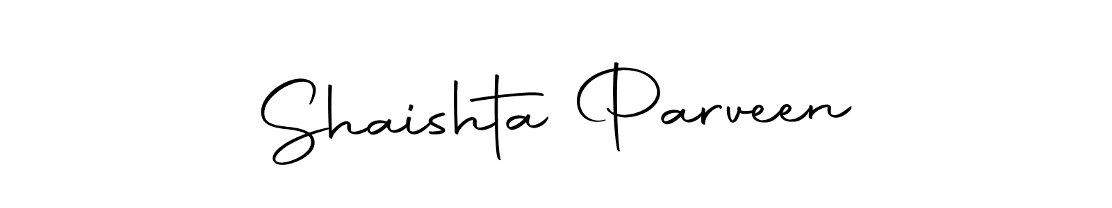 Shaishta Parveen stylish signature style. Best Handwritten Sign (Autography-DOLnW) for my name. Handwritten Signature Collection Ideas for my name Shaishta Parveen. Shaishta Parveen signature style 10 images and pictures png