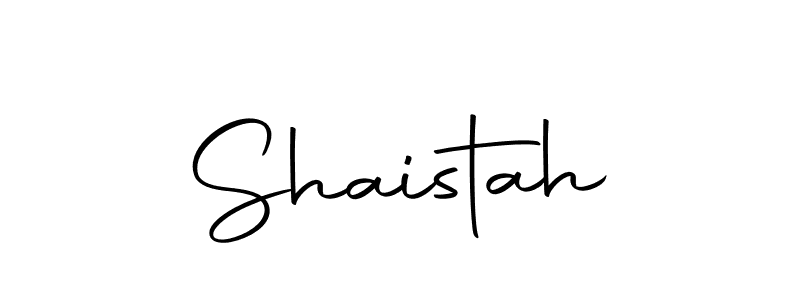 You can use this online signature creator to create a handwritten signature for the name Shaistah. This is the best online autograph maker. Shaistah signature style 10 images and pictures png