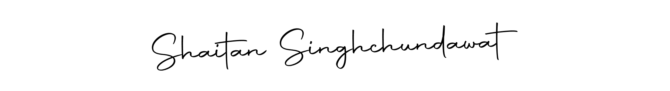 Shaitan Singhchundawat stylish signature style. Best Handwritten Sign (Autography-DOLnW) for my name. Handwritten Signature Collection Ideas for my name Shaitan Singhchundawat. Shaitan Singhchundawat signature style 10 images and pictures png