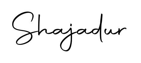 Create an unforgettable impression when signing with Shajadur name styled in Autography-DOLnW typography. 100% free online generator. Shajadur signature style 10 images and pictures png