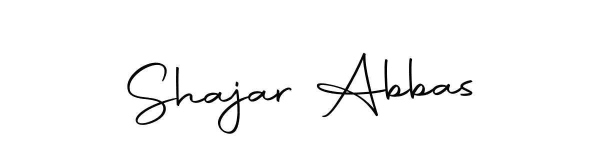 Shajar Abbas stylish signature style. Best Handwritten Sign (Autography-DOLnW) for my name. Handwritten Signature Collection Ideas for my name Shajar Abbas. Shajar Abbas signature style 10 images and pictures png