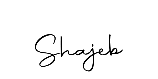 Make a beautiful signature design for name Shajeb. Use this online signature maker to create a handwritten signature for free. Shajeb signature style 10 images and pictures png